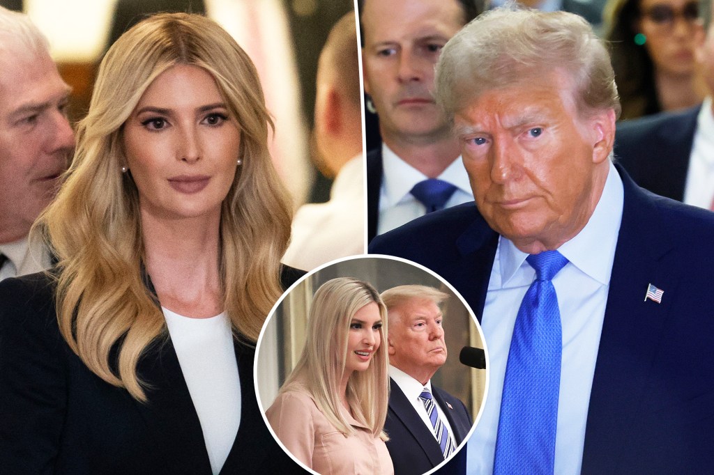 After exit from politics, Ivanka Trump joins family at Donald Trump’s side after verdict