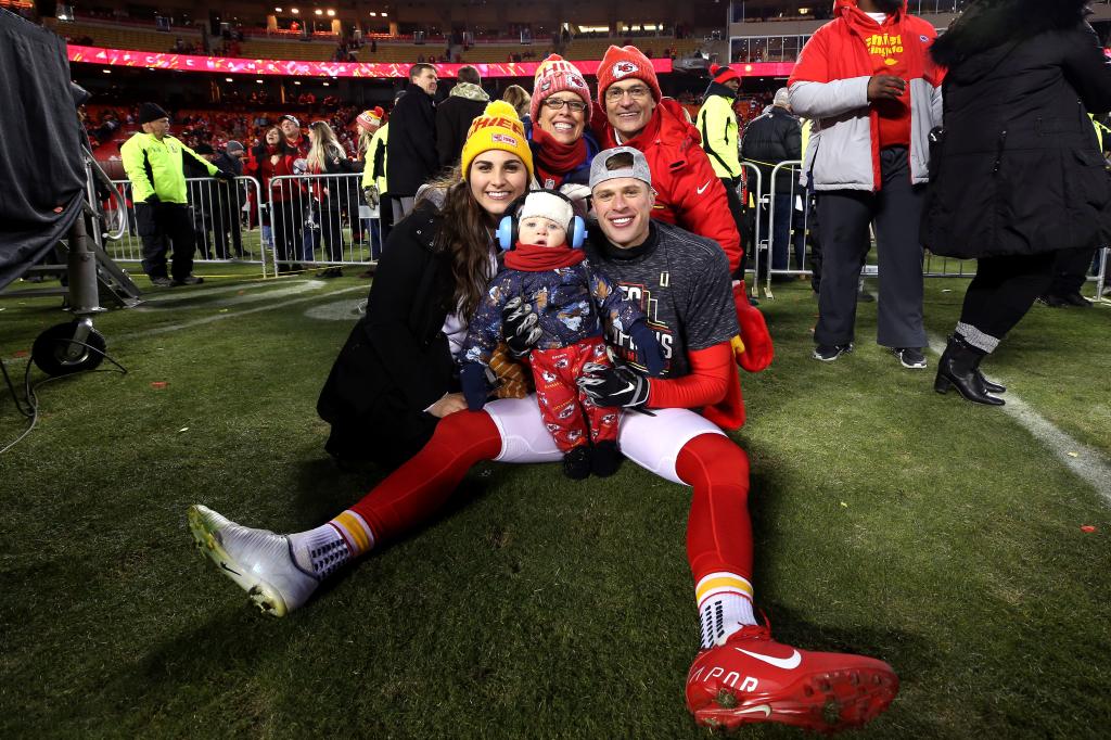 Harrison Butker with his family