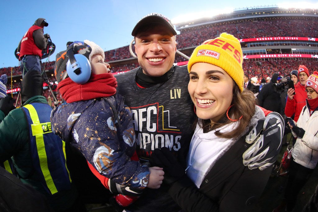 Harrison Butker and Isabelle Butker