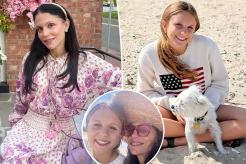 Bethenny Frankel and Bryn Hoppy in the Hamptons.