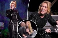 Adele talks about wearing too-small Spanx while performing in Las Vegas