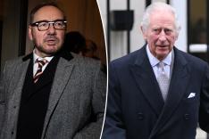 ‘Grateful’ Kevin Spacey implies King Charles sent him a supportive message amid sex scandal