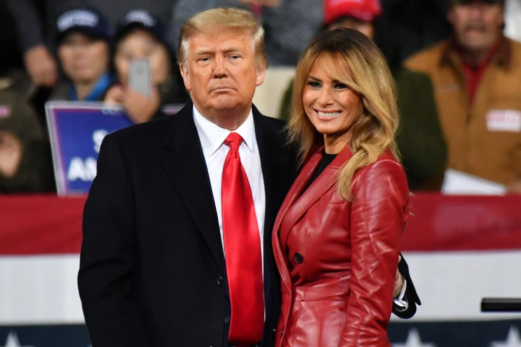 Melania and Donald Trump