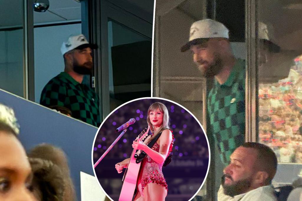 Travis Kelce attends Taylor Swift’s Eras Tour in Germany ahead of Chiefs’ training camp