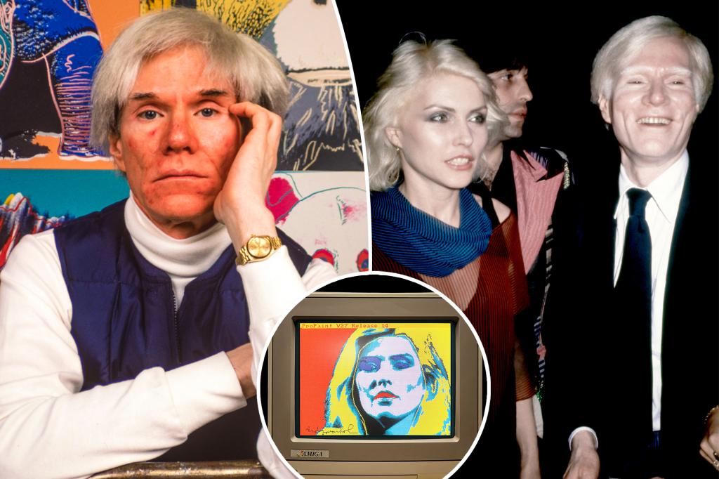 Long-lost Andy Warhol portrait of Blondie singer Debbie Harry discovered in Delaware, going up for sale for potential millions