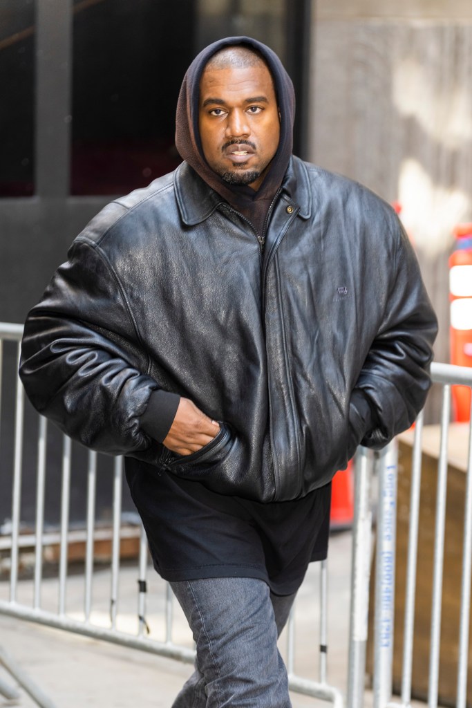 Kanye West in May 2022 in NYC