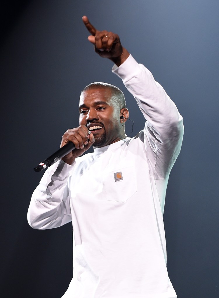 Kanye West in September 2016 performance