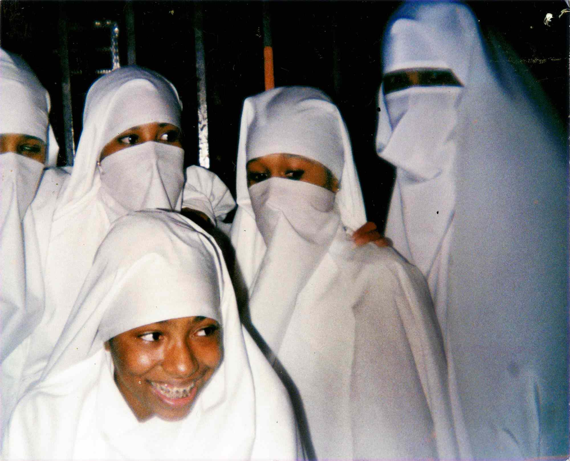 Niki Lopez, Nuwaubian survivor: childhood photos. Brooklyn Mosque.