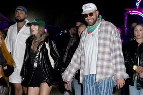 Taylor Swift and Travis Kelce at Neon Carnival held during the Coachella Music and Arts Festival