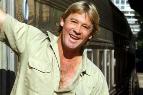 Steve Irwin on The Ghan Railway on June 19, 2003.