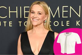 Reese Witherspoon Short Sleeve Sweater