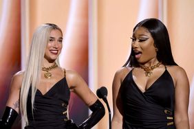 Dua Lipa y Megan Thee Stallion momento Grammys