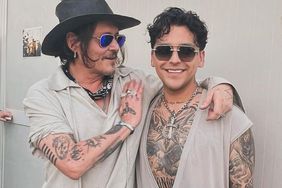 Johnny Depp y Christian Nodal