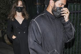Angelina Jolie and The Weeknd Enjoy Dinner at Romantic LA Restaurant