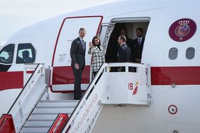 Spanish Royals Depart For Cuba