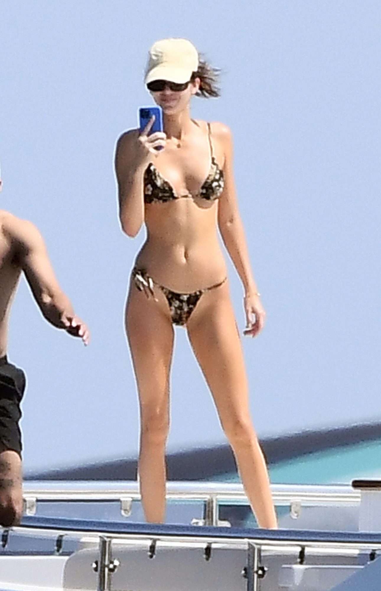Kendall Jenner Shows Off Her Supermodel Figure In A Tiny Bikini On A Yacht With Beau Devin Booker