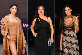 Eiza Gonzalez, Salma Hayek y Demi Moore desfile Gucci en londres