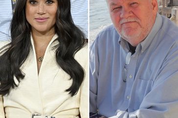 Meghan Markle y Thomas Markle