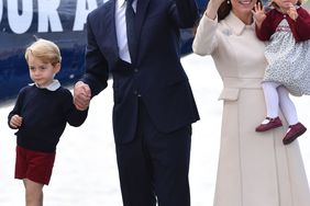 princesa Charlotte, Príncipe William, princesa Kate, príncipe George