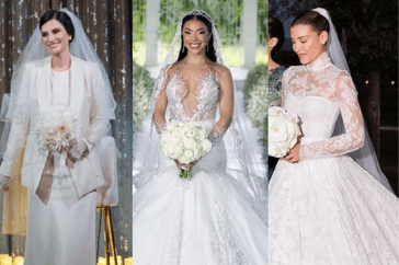 Bodas 2023 vestidos de novia famosas