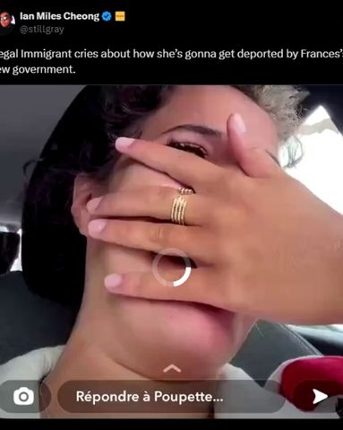 Non, cette vidéo ne montre pas une "immigrée clandestine" en larmes face à une possible victoire du RN