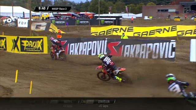 Cairoli vs Prado - MXGP Race 2