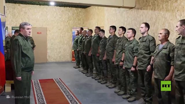 رئيس الأركان الروسي يتفقد مقر قيادة إحدى مجموعات القوات في منطقة العملية الخاصة