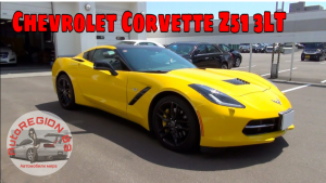 2016 Chevrolet Corvette Z51 3LT. Обзор Американского спортивного автомобиля. (Интерьер и экстерьер)