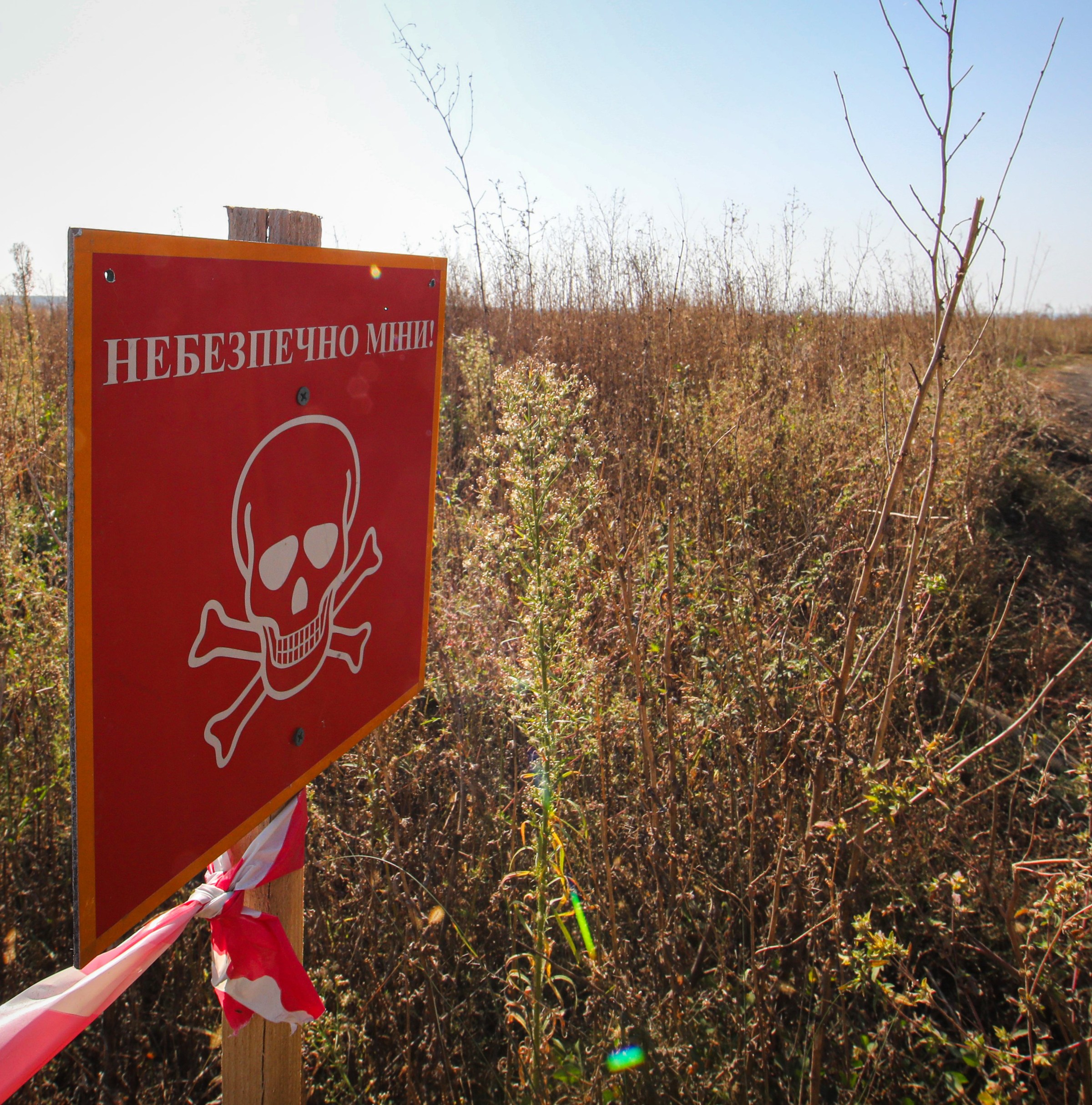 There are now more land mines in Ukraine than almost anywhere else on the planet