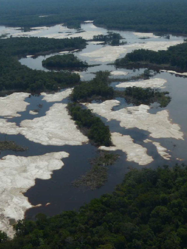 Garimpo ilegal avança na Estação Ecológica Juami-Japurá