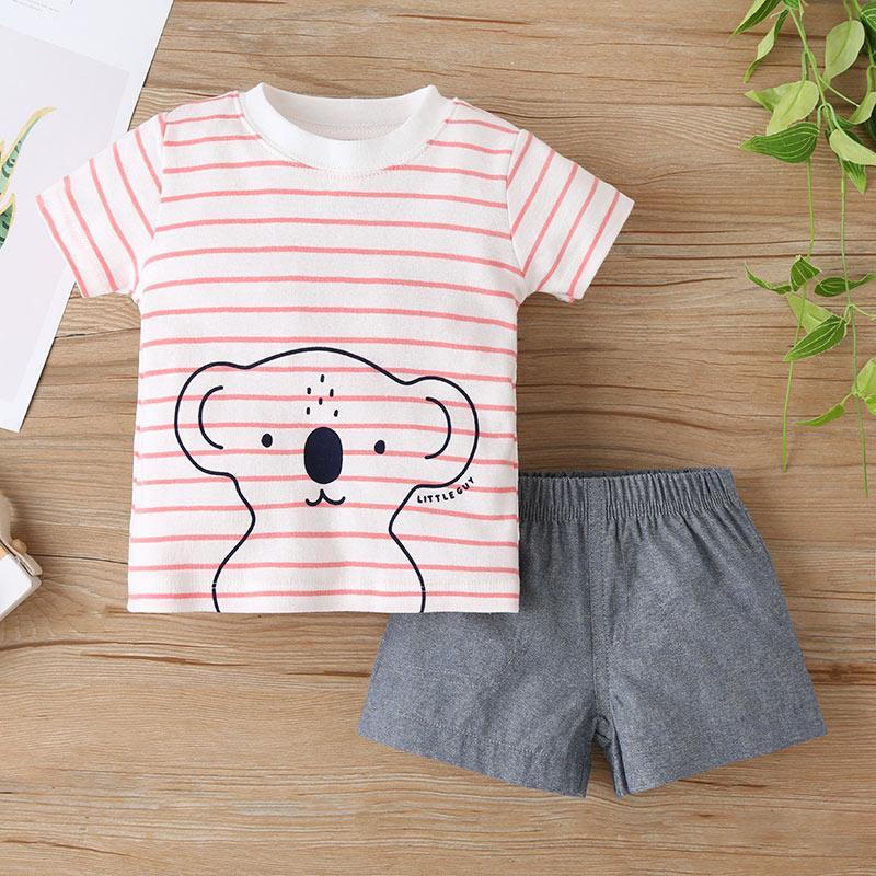 2-piece T-shirt & Shorts for Baby Boy - PrettyKid