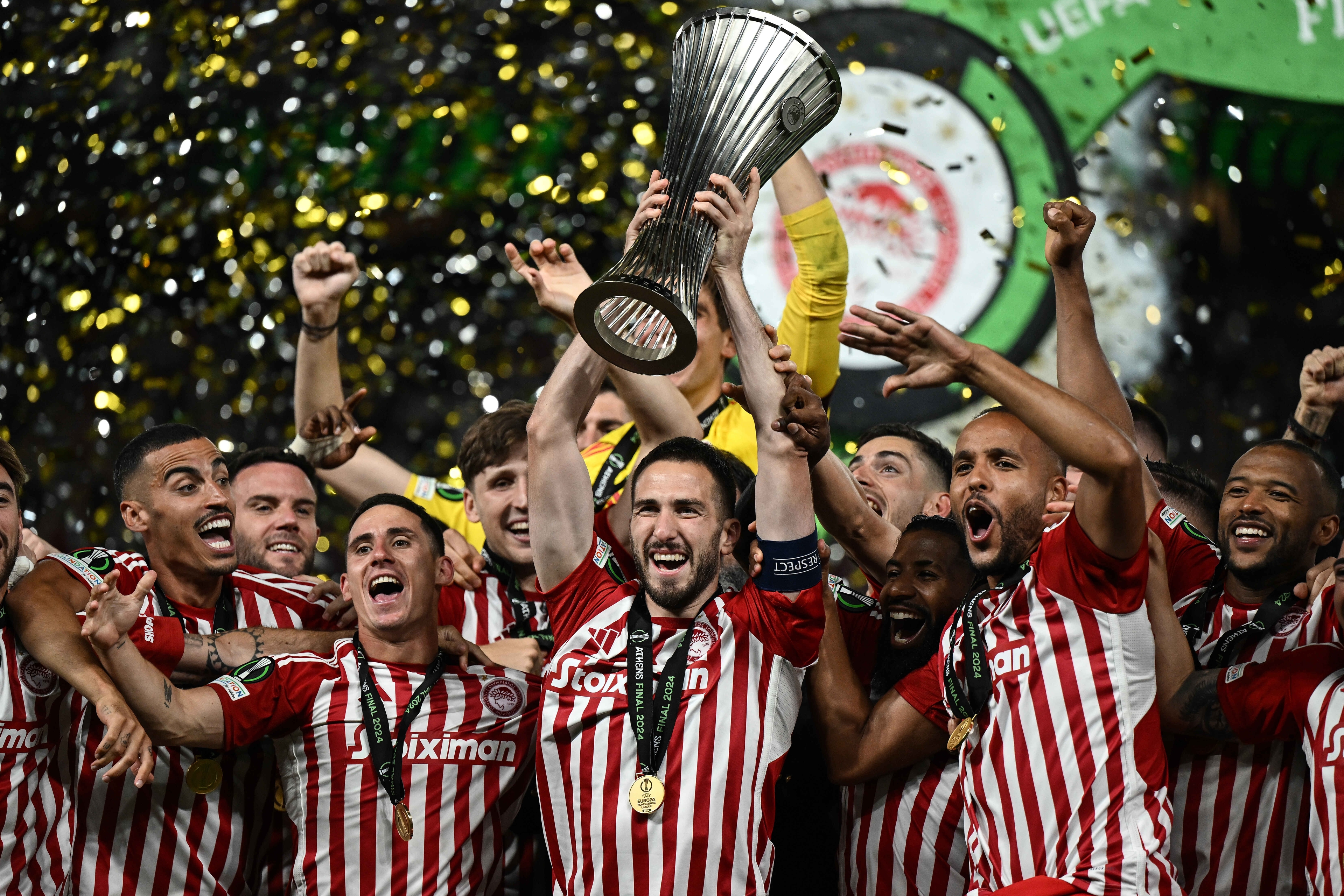 Olympiakos gagne la Ligue Europa Conférence