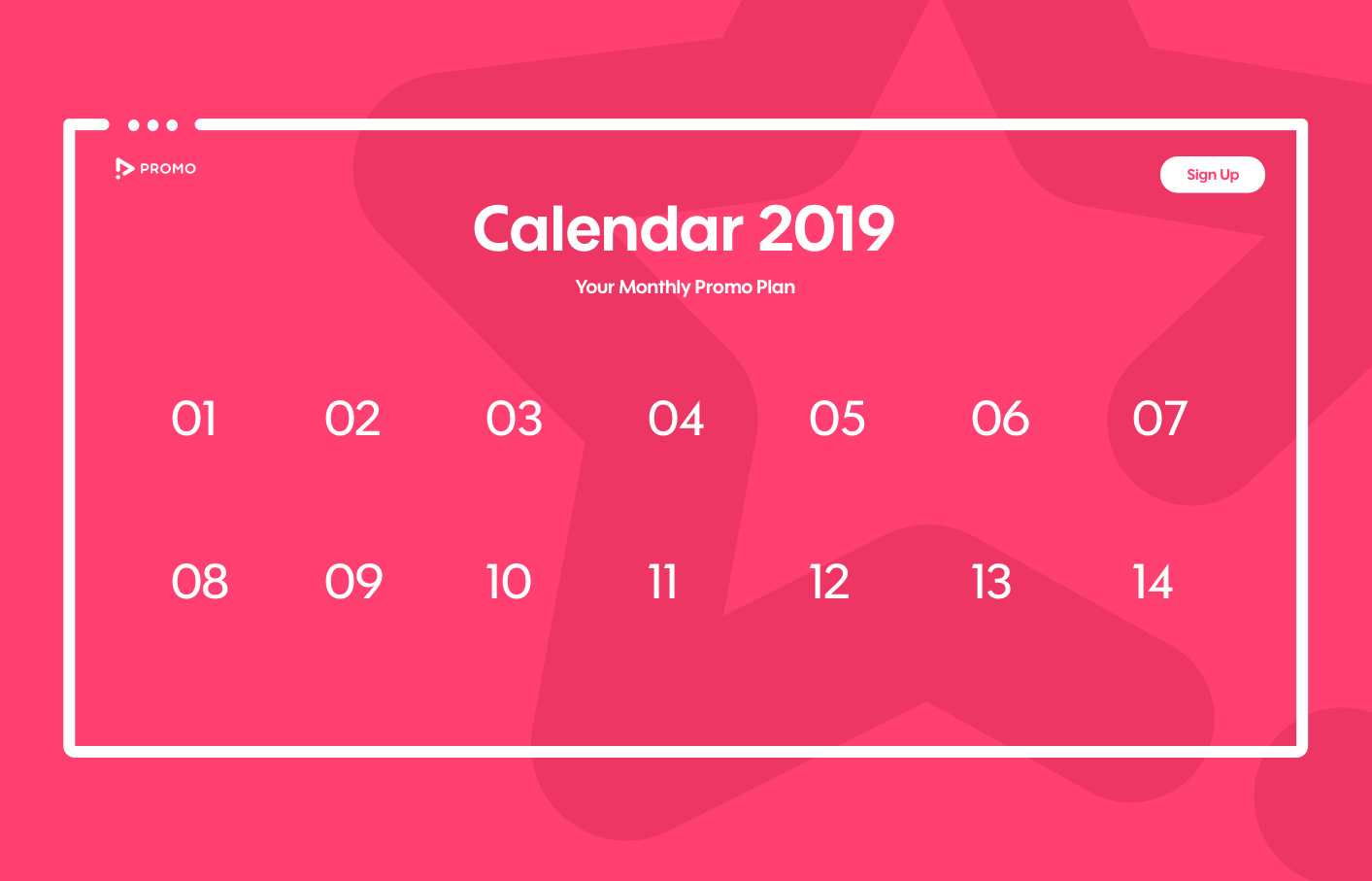 2019 Calendar