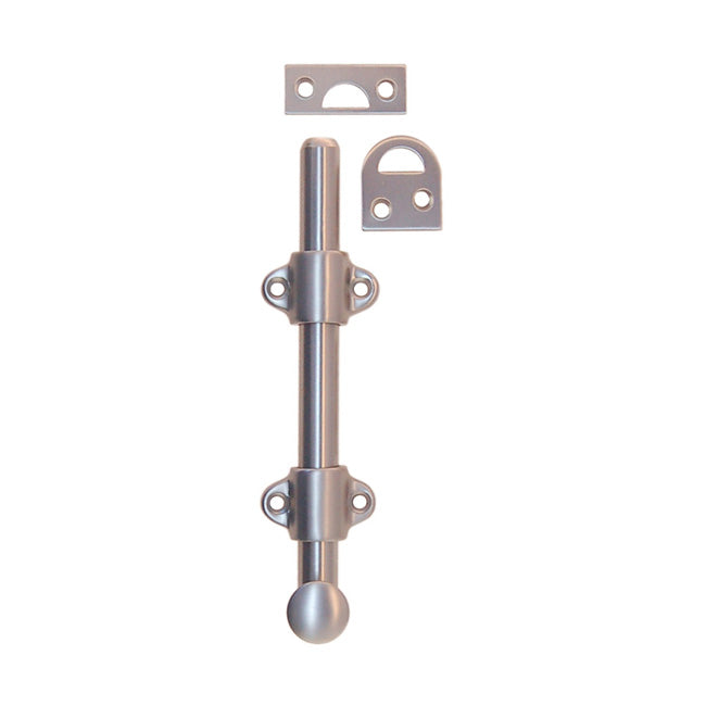 Brushed Nickel Surface Bolt for Windows, French Windows & Doors - Purdy Hardware - Hooks