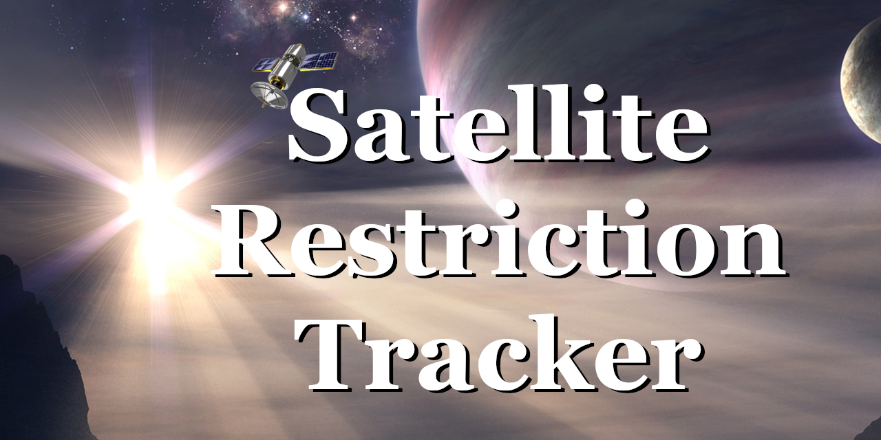 Satellite-Restriction-Tracker