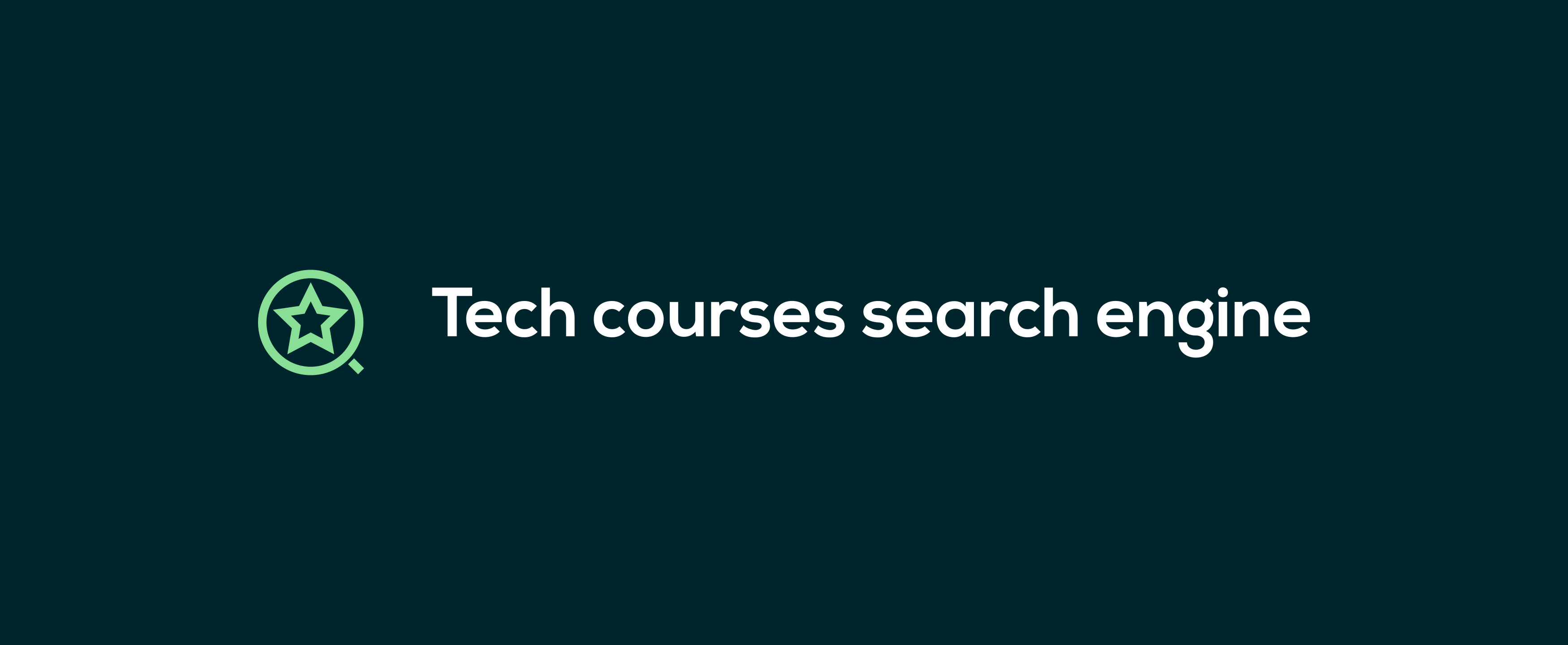 tech-courses-search-engine