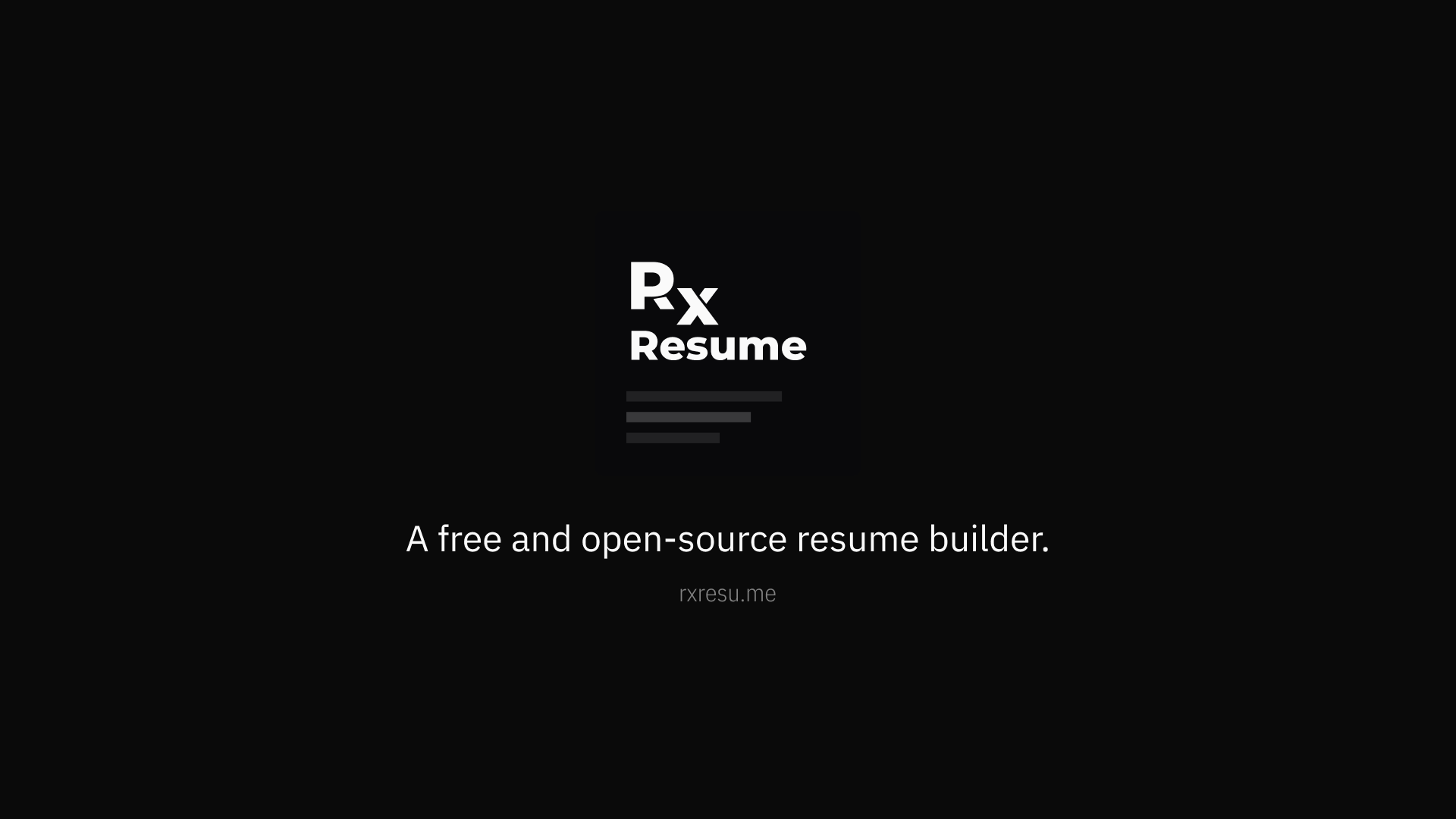 Reactive-Resume
