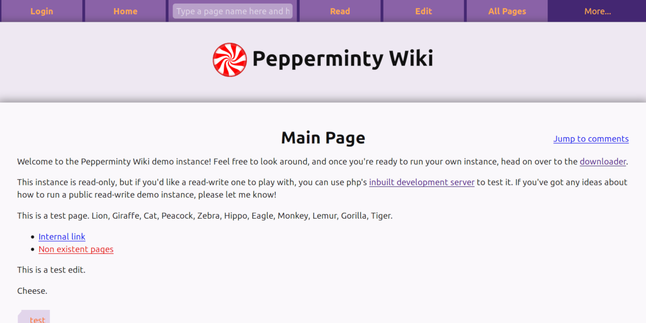 Pepperminty-Wiki