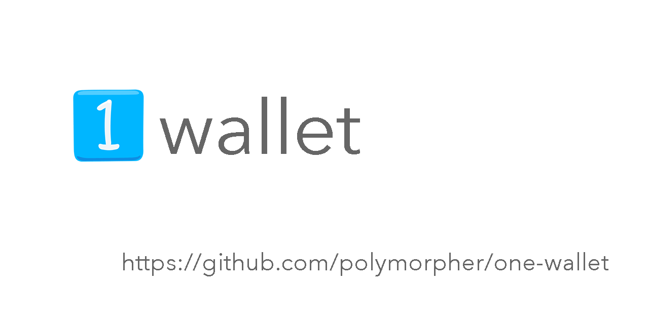 one-wallet