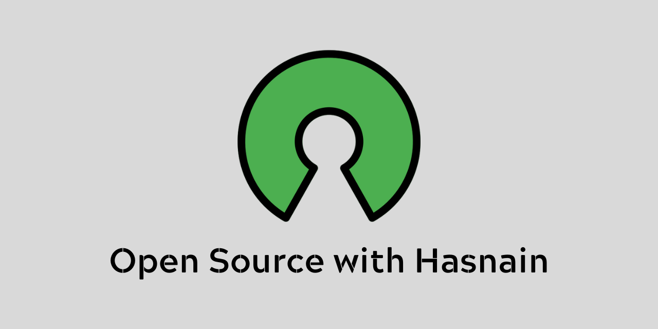 Open-Source-With-Hasnain