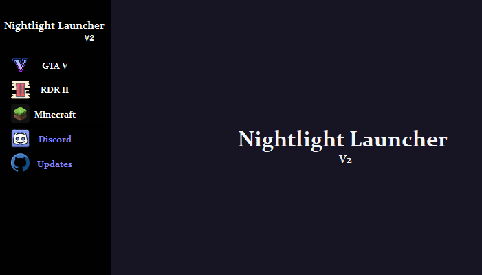Nightlight-Game-Launcher