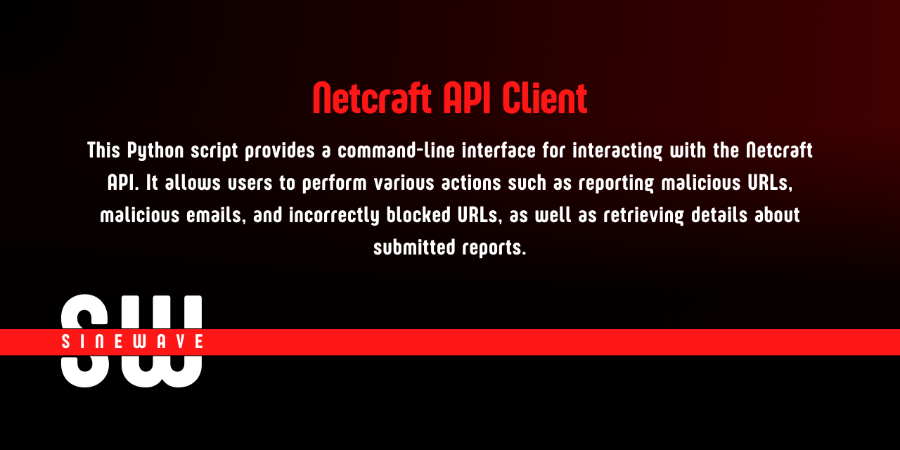 Netcraft-API-Client