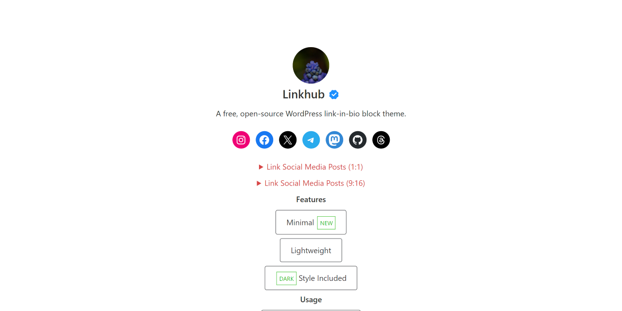 linkhub-wordpress-theme