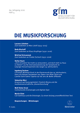 Musikforschung