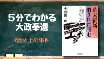 5分で分かる大政奉還！徳川慶喜が起こした背景から結末までわかりやすく解説画像