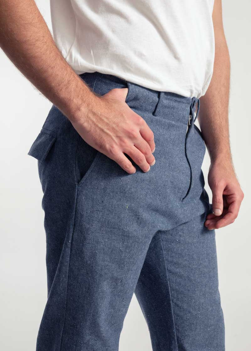 Pantaloni Uomo Jeans Rigenerato Ubaldo