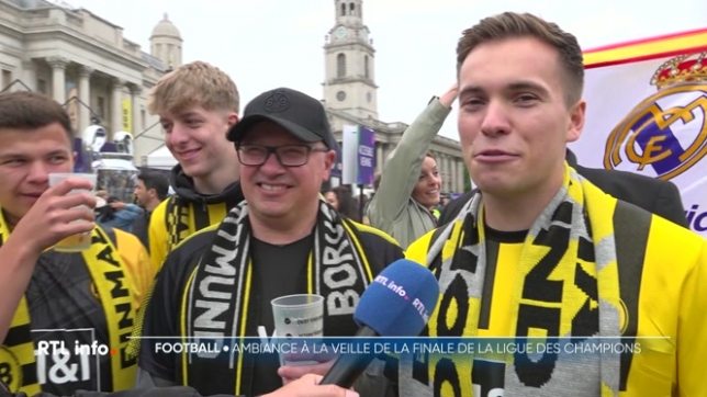 Finale de la Ligue des Champions: les supporters sont arrivés à Londres