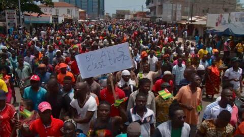 Protesters in Togo demand President Gnassingbé give up power