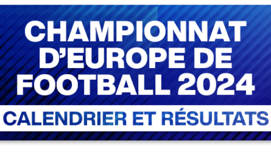 Retrouvez le calendrier et tous les résultats de l'Euro 2024 sur France 24.