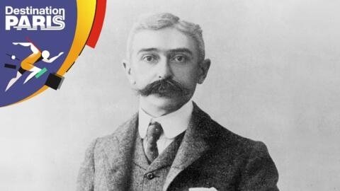 Pierre de Coubertin, founder of the modern Olympic Games, in 1915.